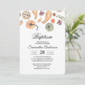 Moderner, farbenfroher Pumpkin Herbst Einladung (Stehend Vorderseite)