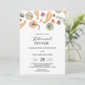 Moderner, farbenfroher Pumpkin Herbst Einladung (Stehend Vorderseite)