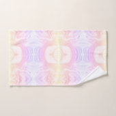 Moderner, farbenfroher Regenbogenmarmor Badhandtuch Set (Handtuch)