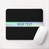 Moderner Farbenfroher und bearbeitbarer Text Mousepad (Mit Mouse)