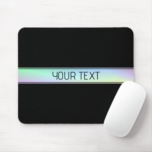 Moderner Farbenfroher und bearbeitbarer Text Mousepad (Mit Mouse)