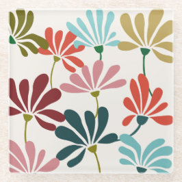 Moderner, farbenfroher Untersetzer