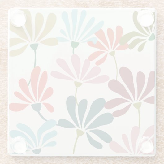 Moderner, farbenfroher Untersetzer (Rückseite)