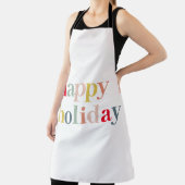 Moderner, farbenfroher Urlaub Schürze (InSitu)