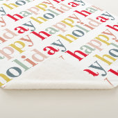 Moderner, farbenfroher Urlaub Sherpadecke (3/4)