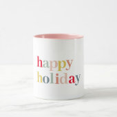 Moderner, farbenfroher Urlaub Tasse (Zentrum)