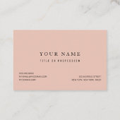 Moderner, farbenfroher Urlaub Visitenkarte (Rückseite)