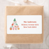 Moderner, farbenfroher Weihnachtsbaum (Insitu)