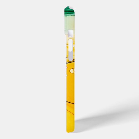 Moderner farbiger, marbelierter, benutzerdefinierb Case-Mate iPhone hülle (Rückseite / Links)