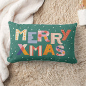 MODERNER FARBPOP MERRY XMAS LENDENKISSEN (Decke)