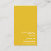 Moderner Farbstreifen | Innenarchitekt Visitenkarte (Rückseite)