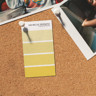 Moderner Farbstreifen Innenarchitekt Visitenkarte