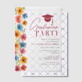 Moderner, feiner, blumenreicher Abschluss Pergament Einladungen (Versetzt (Einladung))