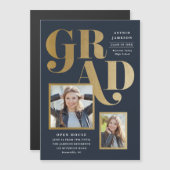 Moderner, feiner Typ-2-Foto-Abschluss Magnetkarte (Vorne/Hinten)