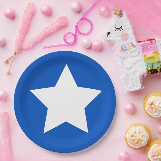 Moderner feministischer SymbolSuffragette Pappteller (Party)