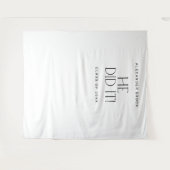 Moderner Fete, er tat es Abschluss Foto Hintergrun Wandteppich (Vorderseite (Horizontal))