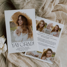 Moderner Fete Minimal Yay Grad Foto Arch Abschluss