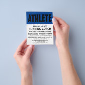 Moderner, fett- und athletischer Lesson Advert Fly Flyer (Gruppe)