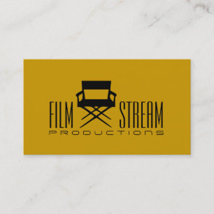 Moderner Filmregisseur/in Visitenkarte