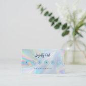 Moderner Firmenkunde Treuekarte (Stehend Vorderseite)