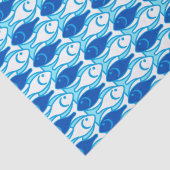 Moderner Fisch aus der Mitte des Jahrhunderts, kob Seidenpapier (Detail)