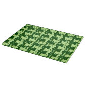 Moderner Fisch, Limon und dunkelgrün Schneidebrett (Ecke)