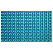 Moderner Fisch, Türkis und Aqua aus dem Mittelalte Stoff (Fat Quarter (45,7 x 55,9 cm))