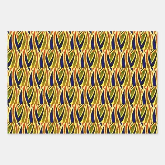 Moderner Flair! Geschenkpapier Set (Vorderseite 3)