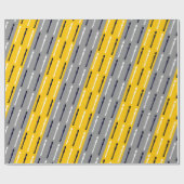 Moderner Flute Einfache Coole Musik Minimaler Flut Geschenkpapier (Flach)