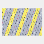 Moderner Flute Einfache Coole Musik Minimaler Flut Geschenkpapier Set (Vorderseite 2)