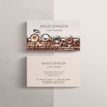 Moderner Flutlehrer Soloist Blush Pink Rose Gold