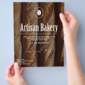 Moderner Flyer (Hand)