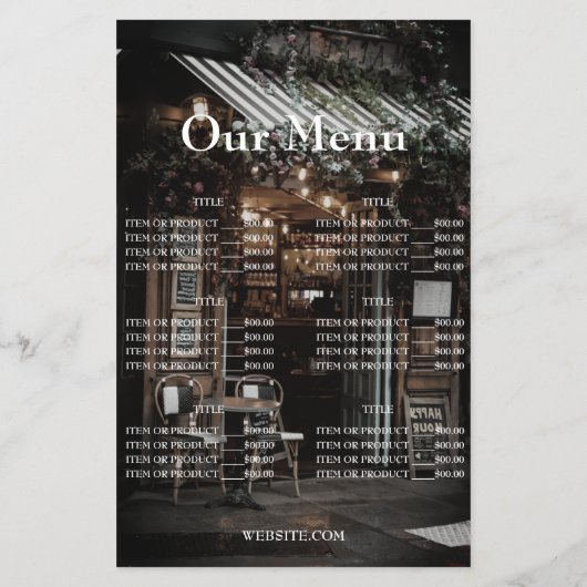 Moderner Flyer für die Preise von Bildern für das (Hinten)