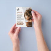 Moderner Flyer für ein Schönheitssalon (Gruppe)