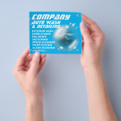 Moderner Flyer für Kreativkubwagen (Gruppe)