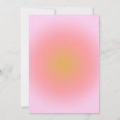 Moderner Foto Abschluss Ankündigung (Rückseite)