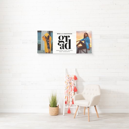 Moderner Foto Abschluss Banner (Insitu)