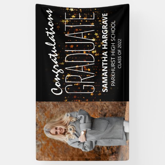 Moderner Foto Abschluss Banner (Vertikal)