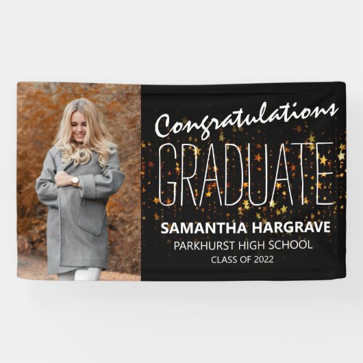 Moderner Foto Abschluss Banner (Horizontal)