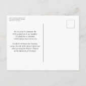 Moderner Foto-Abschluss der Graduate Class Ankündigungspostkarte (Rückseite)