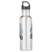 Moderner Foto-Abschluss der High School Edelstahlflasche (Rückseite)