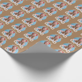 Moderner Foto-Abschluss der High School Geschenkpapier