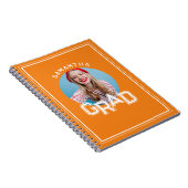 Moderner Foto-Abschluss der High School Notizblock (Rechte Seite)