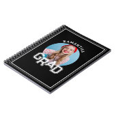 Moderner Foto-Abschluss der High School Notizblock (Linke Seite)