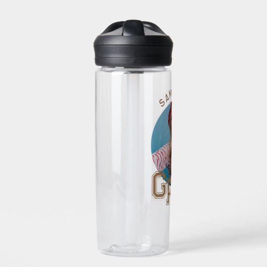 Moderner Foto-Abschluss der High School Trinkflasche (Vorderseite)