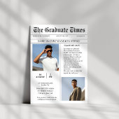 Moderner Foto Abschluss Einladung