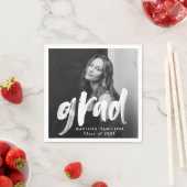 Moderner Foto-Abschluss für Pinsel Serviette (Beispiel)