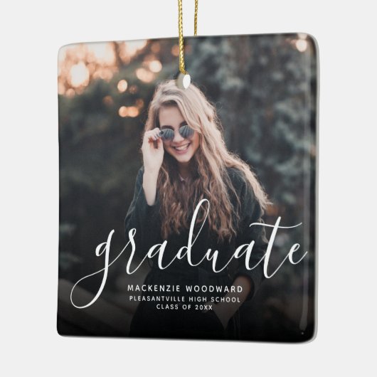 Moderner Foto Abschluss Keramikornament (Links)