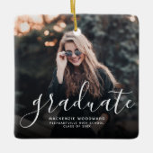 Moderner Foto Abschluss Keramikornament (Vorderseite)