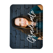 Moderner Foto Abschluss Magnet (Vertikal)